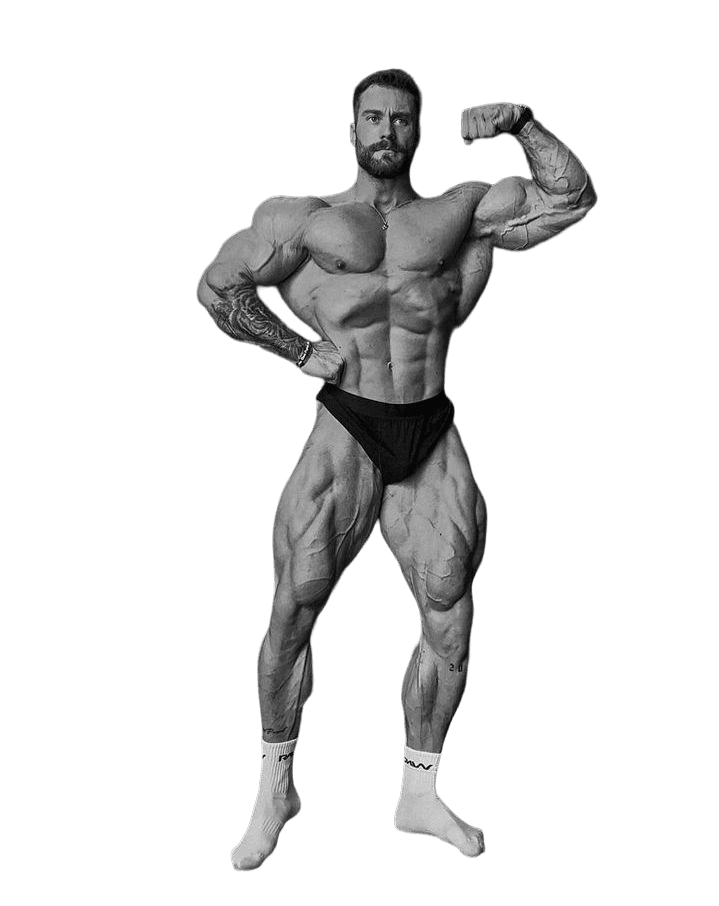 Chris Bumstead training photo